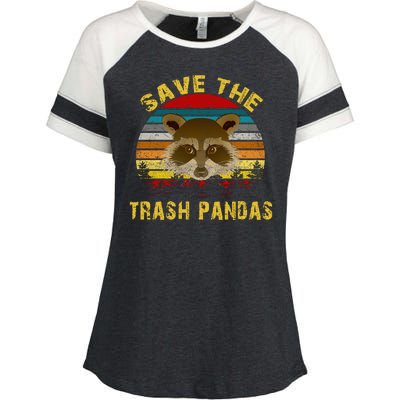 Save The Trash Pandas Enza Ladies Jersey Colorblock Tee