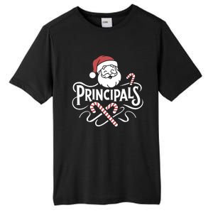 Santa Talks To Principals Merry Christmas Day To Me Lover Tall Fusion ChromaSoft Performance T-Shirt