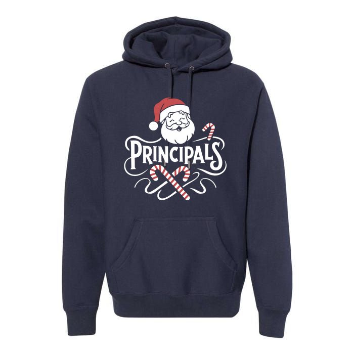 Santa Talks To Principals Merry Christmas Day To Me Lover Premium Hoodie