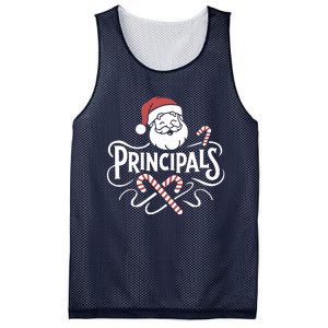 Santa Talks To Principals Merry Christmas Day To Me Lover Mesh Reversible Basketball Jersey Tank