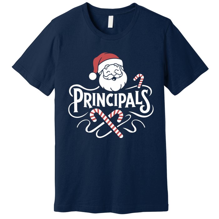 Santa Talks To Principals Merry Christmas Day To Me Lover Premium T-Shirt