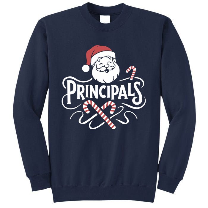 Santa Talks To Principals Merry Christmas Day To Me Lover Tall Sweatshirt