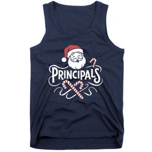 Santa Talks To Principals Merry Christmas Day To Me Lover Tank Top