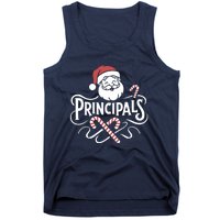 Santa Talks To Principals Merry Christmas Day To Me Lover Tank Top