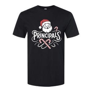 Santa Talks To Principals Merry Christmas Day To Me Lover Softstyle CVC T-Shirt