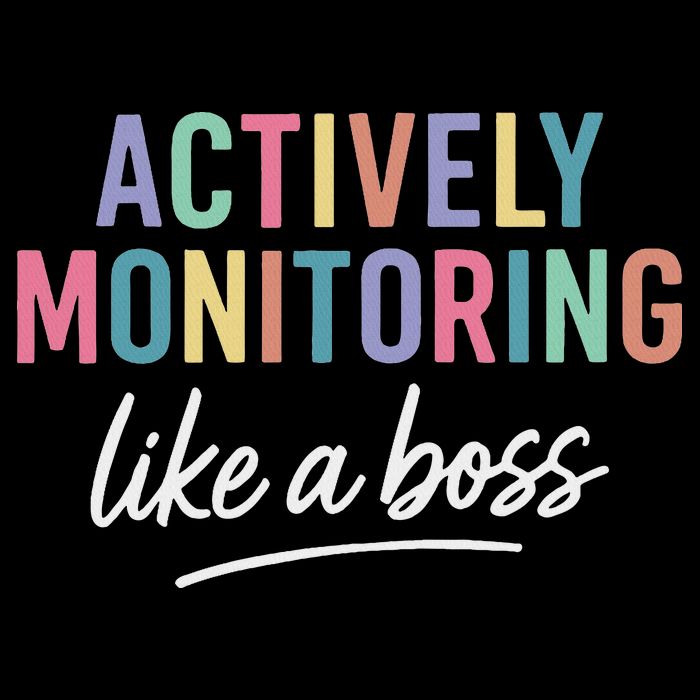 State Testing Teacher Actively Monitoring Like A Boss Mousepad