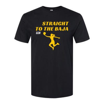 Straight To The Baja Ssn Softstyle® CVC T-Shirt