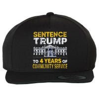 Sentence Trump To 4 Years Of Community Service Wool Snapback Cap