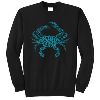 Salty To The Core Crab Sweatshirt