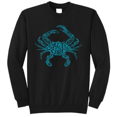 Salty To The Core Crab Tall Sweatshirt