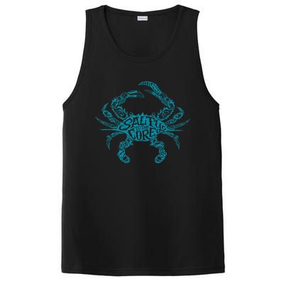 Salty To The Core Crab PosiCharge Competitor Tank