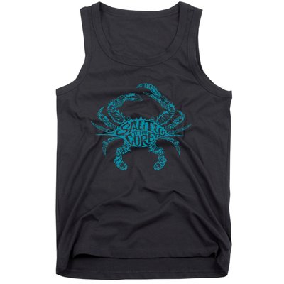 Salty To The Core Crab Tank Top