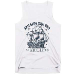 Spilling The Tea Since 1773 Tank Top