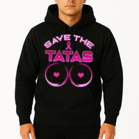 Save The Tatas Pink Ribbon Hoodie