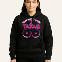 Save The Tatas Pink Ribbon Hoodie