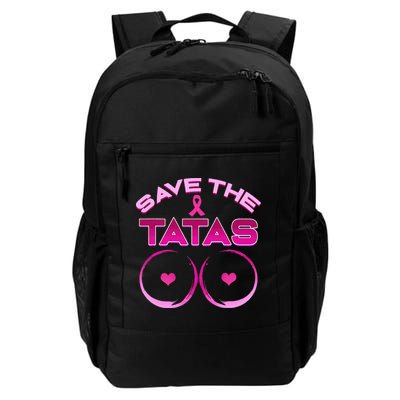 Save The Tatas Pink Ribbon Backpack