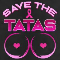 Save The Tatas Pink Ribbon Beanie