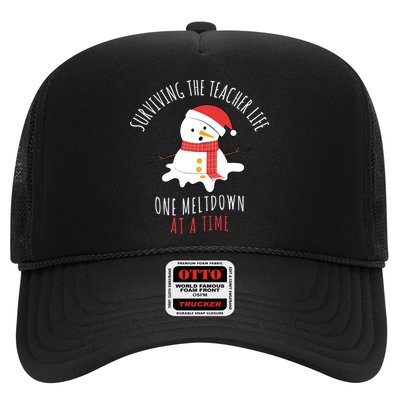 Surviving The Teacher Life One Meltdown At A Time Trucker Hat