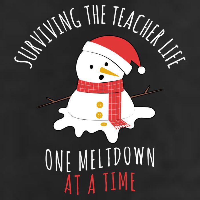 Surviving The Teacher Life One Meltdown At A Time Golf Towel