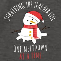 Surviving The Teacher Life One Meltdown At A Time Vector Backpack