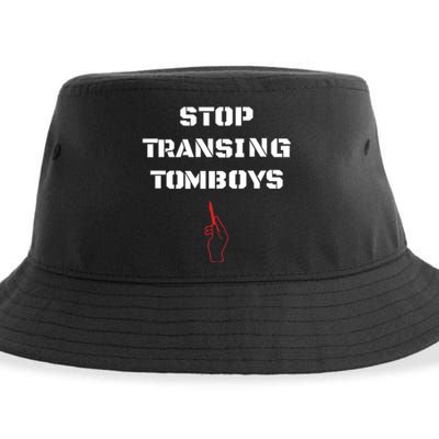 Stop Transing Tomboys Sustainable Bucket Hat