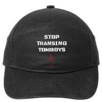 Stop Transing Tomboys 7-Panel Snapback Hat