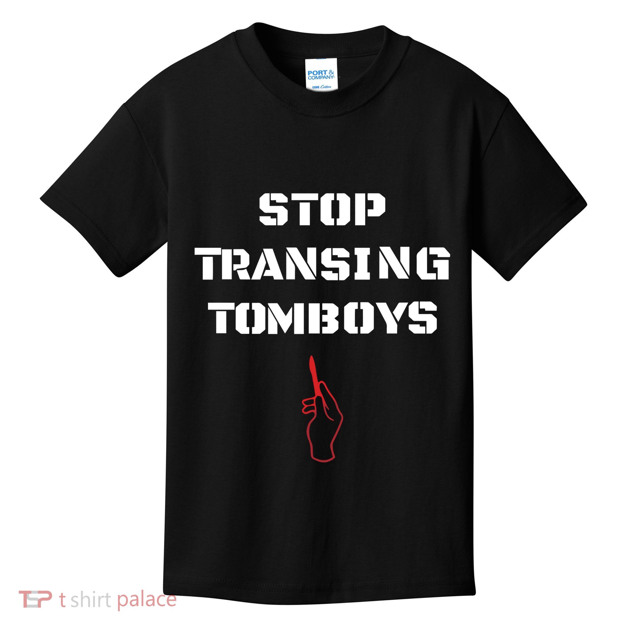 Stop Transing Tomboys Kids T-Shirt