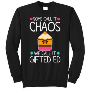 School Teacher Team Student Chaos Team Sweatshirt