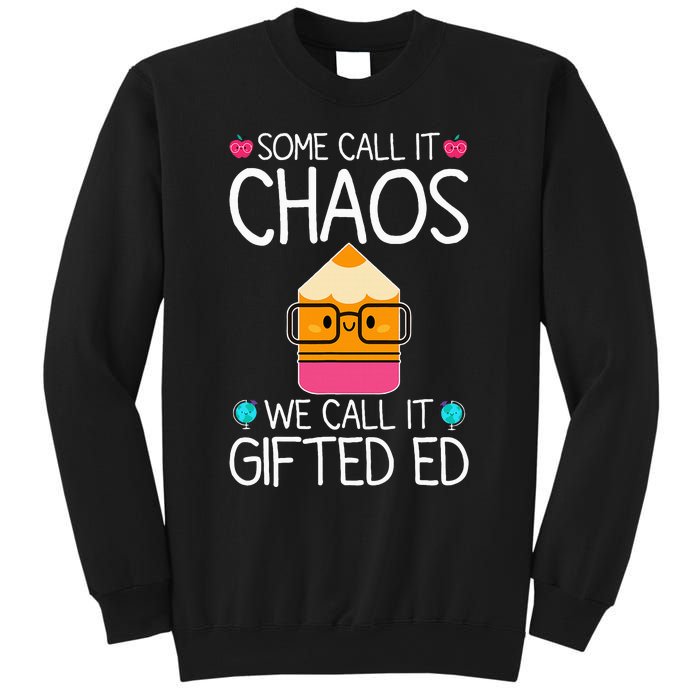 School Teacher Team Student Chaos Team Sweatshirt