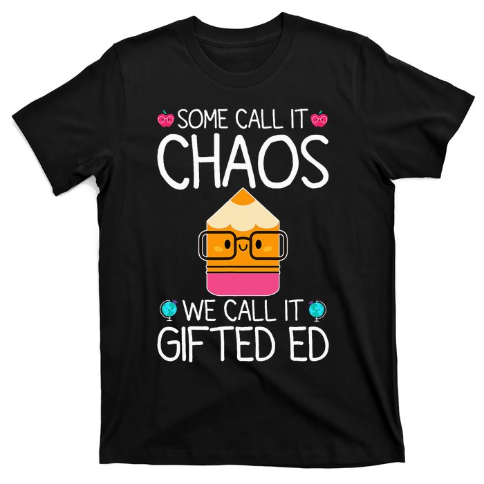 School Teacher Team Student Chaos Team T-Shirt