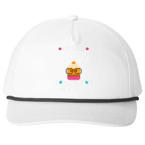 School Teacher Team Student Chaos Team Snapback Five-Panel Rope Hat