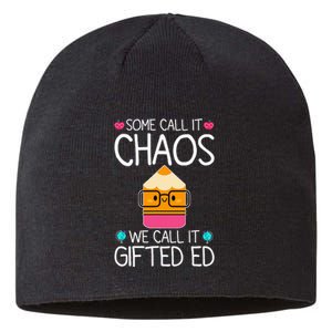 School Teacher Team Student Chaos Team Sustainable Beanie