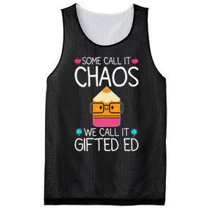 School Teacher Team Student Chaos Team Mesh Reversible Basketball Jersey Tank