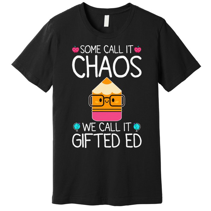 School Teacher Team Student Chaos Team Premium T-Shirt