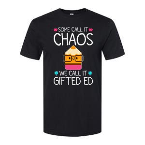 School Teacher Team Student Chaos Team Softstyle CVC T-Shirt