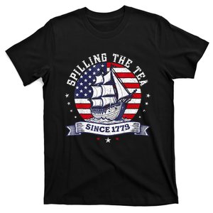 Spilling The Tea Since 1773 History Teacher T-Shirt