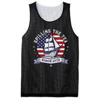 Spilling The Tea Since 1773 History Teacher Mesh Reversible Basketball Jersey Tank