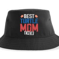 Sea Turtle Tortoise Mom Best Turtle Mom Ever Sustainable Bucket Hat