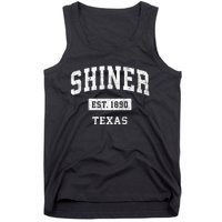 Shiner Texas Tx Vintage Sports Established Design Tank Top