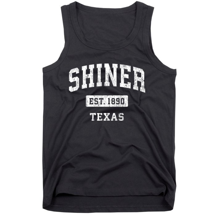 Shiner Texas Tx Vintage Sports Established Design Tank Top