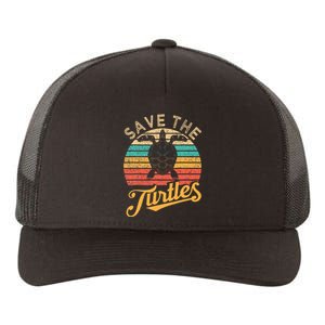 Save The Turtle Animal Rights Sea Turtle Yupoong Adult 5-Panel Trucker Hat