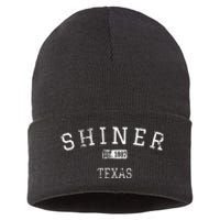 Shiner Texas TX Vintage Sustainable Knit Beanie