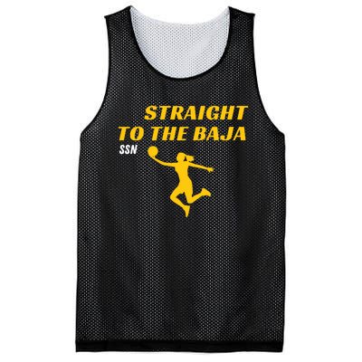 Straight To Thge Baja Mesh Reversible Basketball Jersey Tank