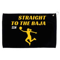 Straight To Thge Baja Grommeted Golf Towel