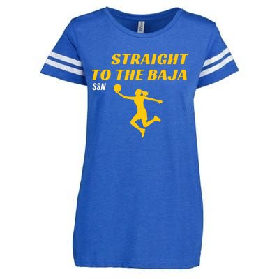 Straight To Thge Baja Enza Ladies Jersey Football T-Shirt