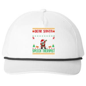 Santa Try To Be A Good Sports Anchor Funny Christmas Funny Gift Snapback Five-Panel Rope Hat