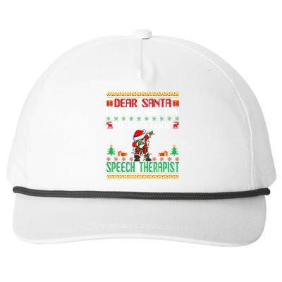 Santa Try To Be A Good Sports Anchor Funny Christmas Funny Gift Snapback Five-Panel Rope Hat