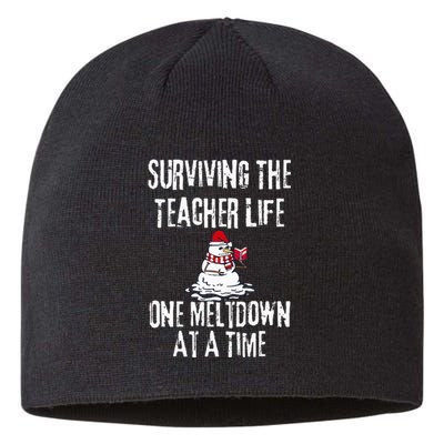 Surviving The Teacher Life One Meltdown At A Time Christmas Sustainable Beanie