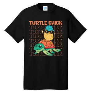 Sea Turtle Tortoise Chicken Turtle Chick Tall T-Shirt