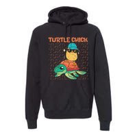 Sea Turtle Tortoise Chicken Turtle Chick Premium Hoodie